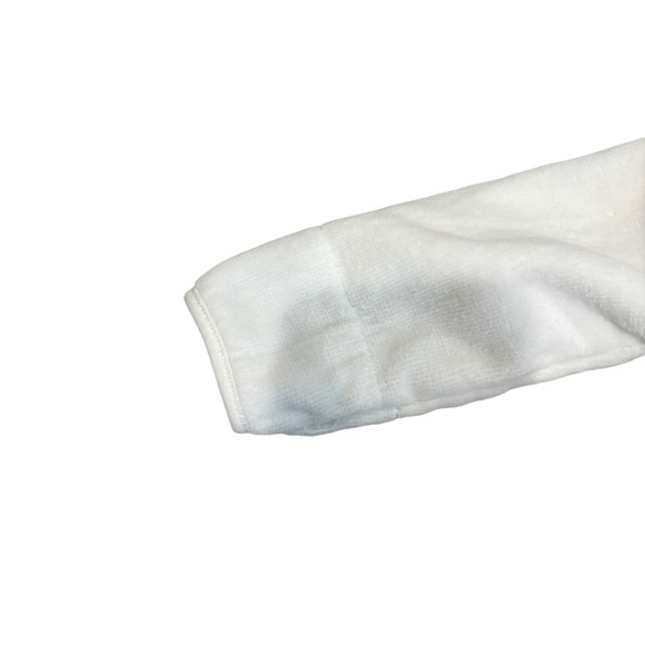 NWOT Carter's Baby 0-9 month White Lamb Hooded Terry Bath Robe Cotton - Picture 3 of 5